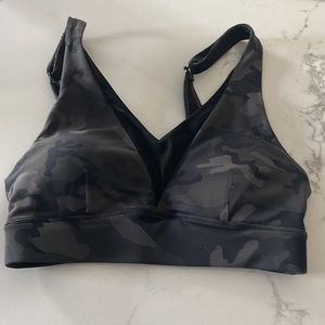 ZYIA ACTIVE FOREST CAMO ADJUSTABLE MESH BRA